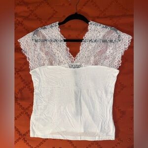 BCBGMaxAzria Lace Top